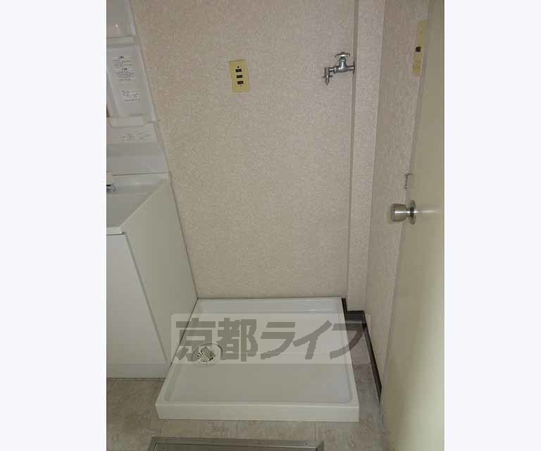 その他設備　洗濯機を置くことができます！