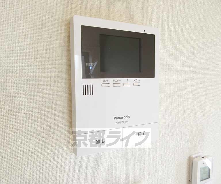 セキュリティ　モニター付きで安心・