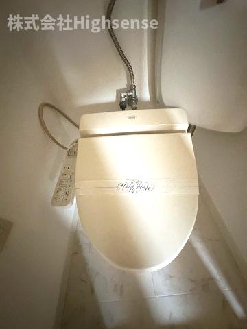 トイレ　清潔感のあるトイレです