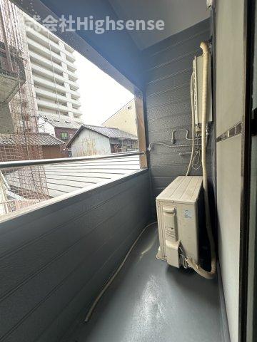 バルコニー　落ち着いた時間を過ごせるバルコニーです