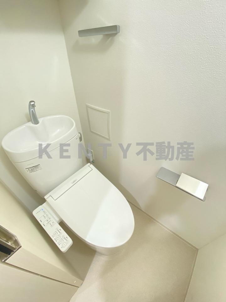 トイレ　トイレもきれいです