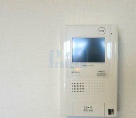 セキュリティ　モニター付きインターホン