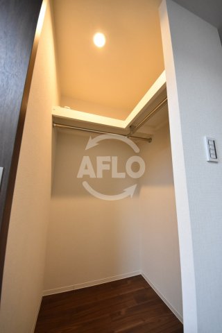 収納　シティタワー梅田東　ウォークインクローゼット