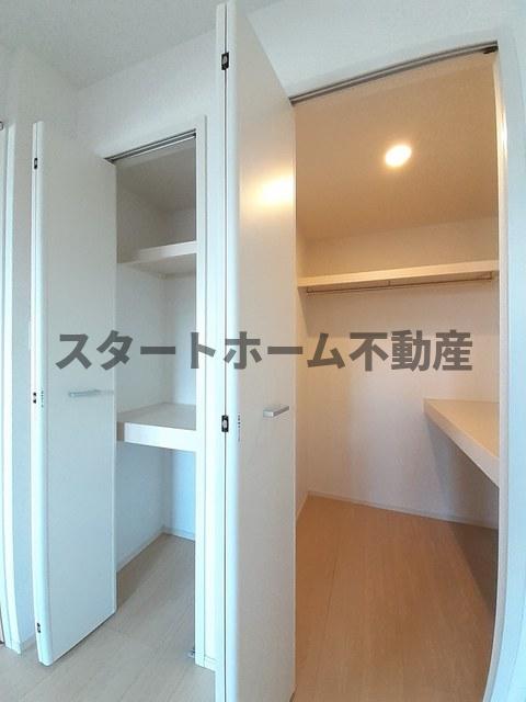 収納　収納のためのスペースです