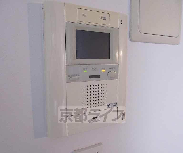 セキュリティ　モニターが付いていて安心！