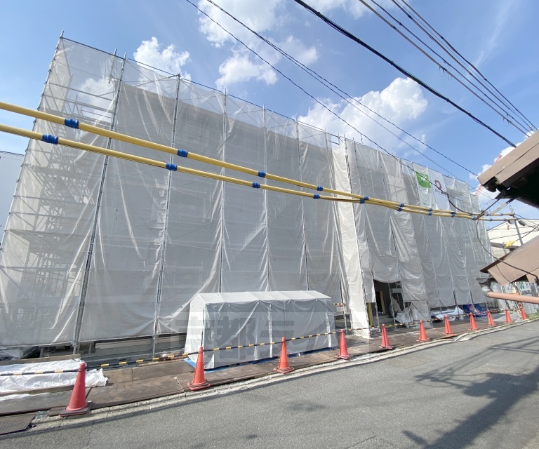 その他　・建築中風景