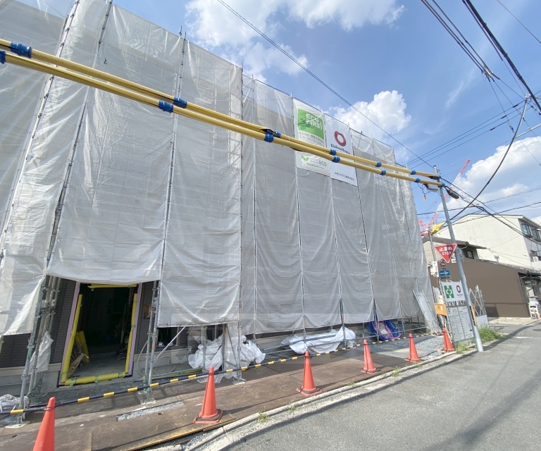 その他　・建築中風景