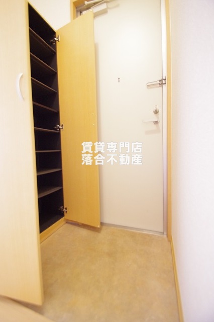 収納　広々としたシューズ収納