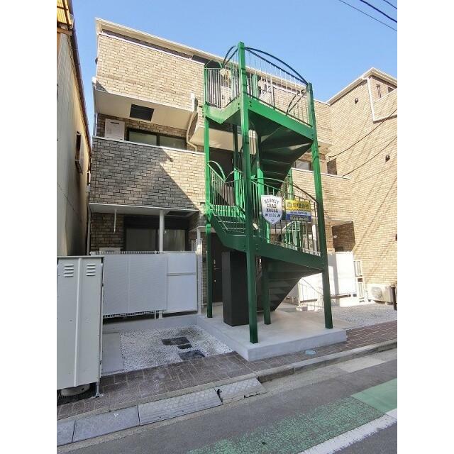 建物外観　レンガ調のおしゃれな外観です！