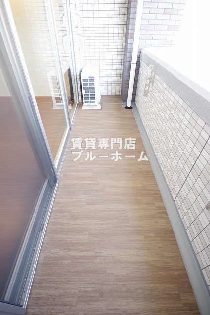 バルコニー　綺麗な広いバルコニーです！