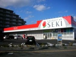ドラックストア　ドラッグストアセキ柏たなか店（ドラッグストア）まで414m