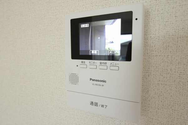 セキュリティ　TVモニター付きで来客対応も安心♪
