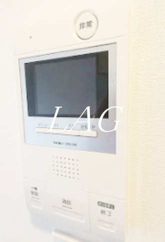 セキュリティ　モニター付きインターホンです。
