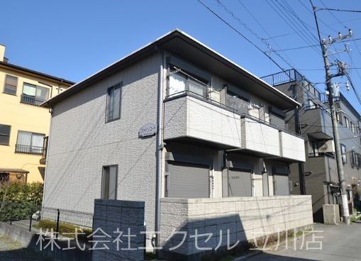 建物外観　昭島駅徒歩4分で通勤通学、お買い物に便利です。