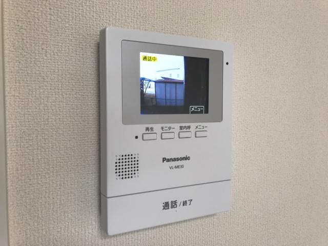 セキュリティ　カメラ付インターホン（イメージ）