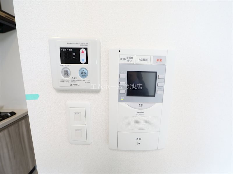 セキュリティ　TVモニター付インターホン完備