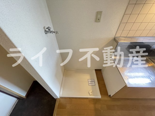 洗面設備　広い洗面スペース