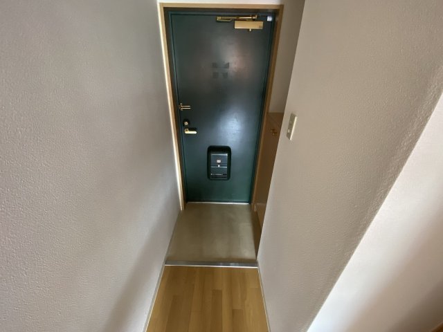 玄関　収納もある玄関です