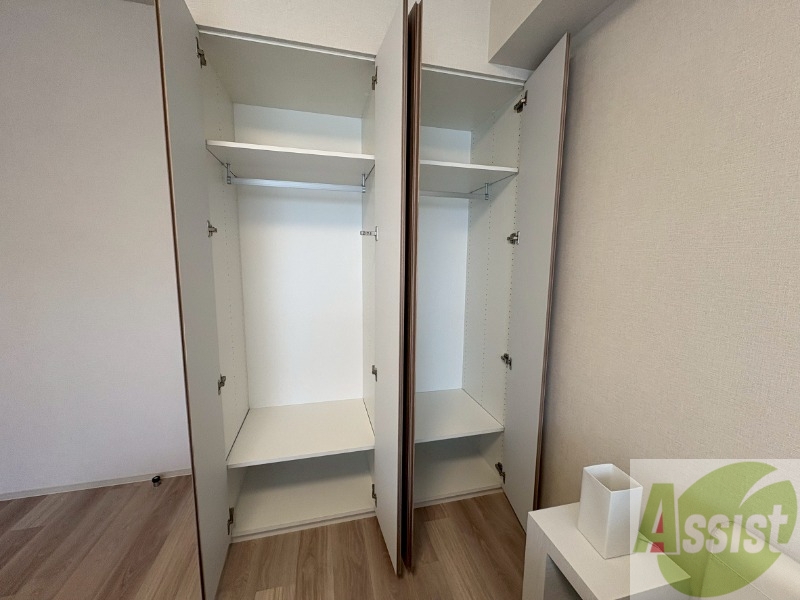 収納　収納もバッチリあるのでお部屋が片付きますよ！
