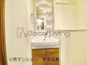 洗面設備　身だしなみもバッチリ