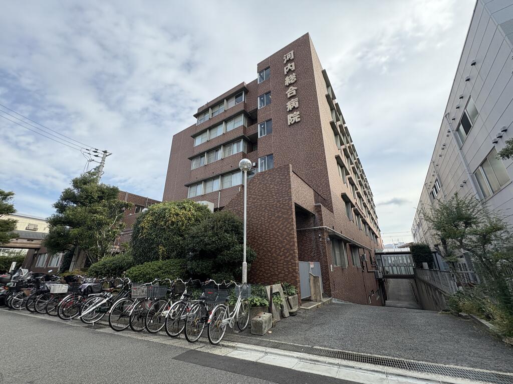 病院　医療法人河内友紘会河内総合病院（病院）まで633m