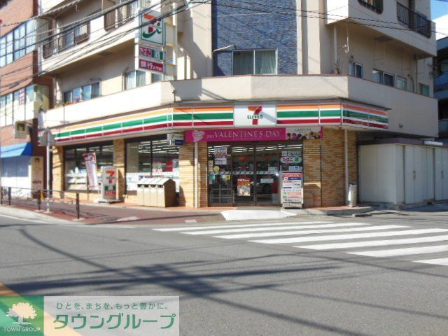 コンビニ　セブンイレブン川崎上小田中店（コンビニ）まで630m