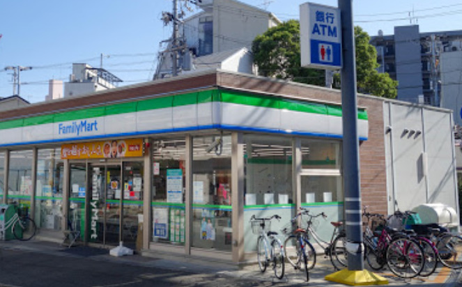 コンビニ　ファミリーマート 淡路四丁目店（コンビニ）まで173m