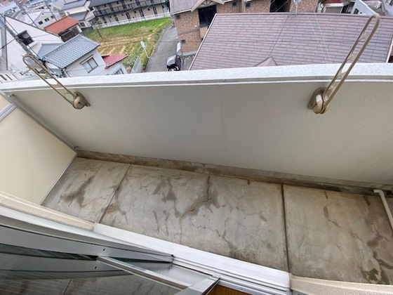 バルコニー　※別部屋の写真です
