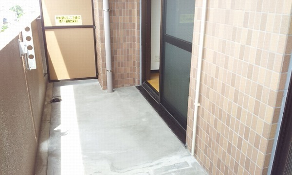 バルコニー　※別室同じ間取りの写真。現況を優先します。