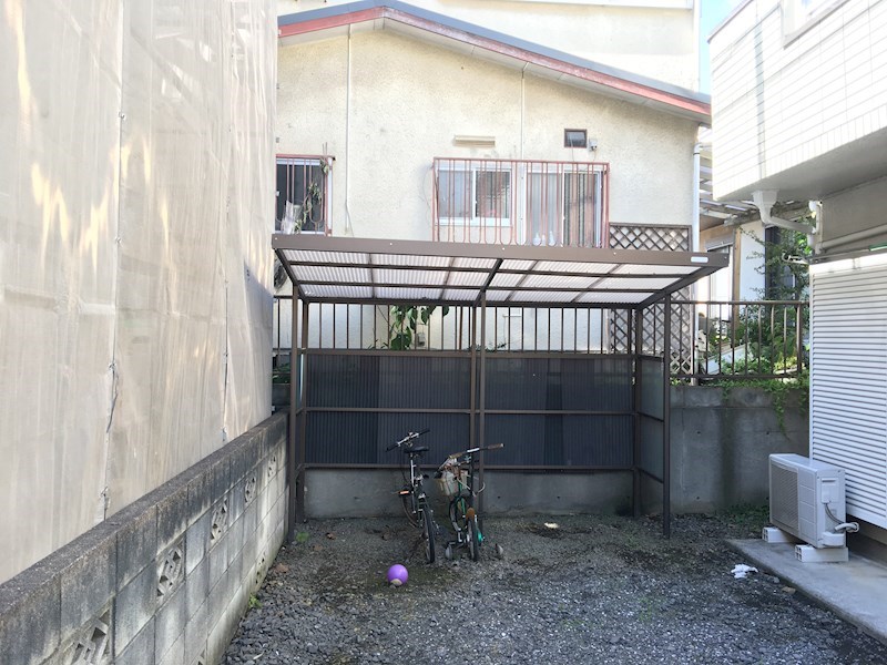 その他共有部分　屋根付き駐輪場