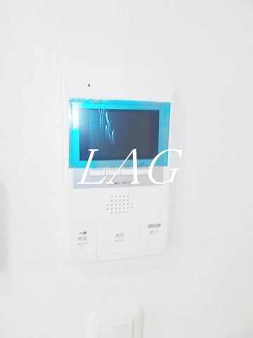 セキュリティ　モニター付きインターフォンです。