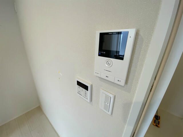 セキュリティ　モニター付きインターホンです