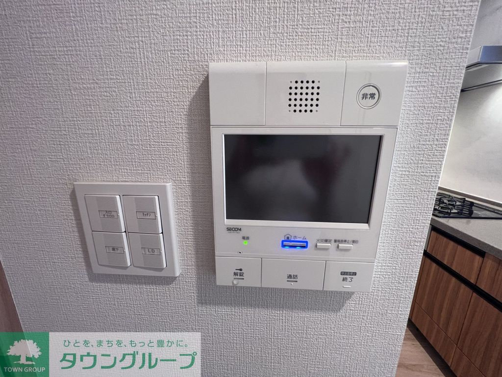 その他設備　TVモニタ付きインターホン