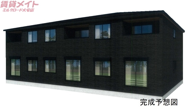 建物外観　完成予想図