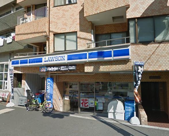 コンビニ　ローソン麻布三ノ橋店（コンビニ）まで338m
