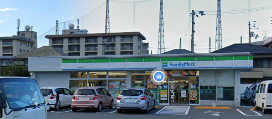 コンビニ　ファミリーマート 高松茜町店（コンビニ）まで1167m