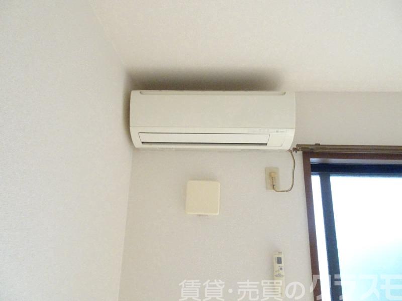 その他設備　エアコンは欠かせません♪