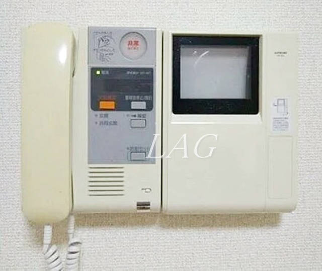 その他設備　モニター付きインターホンです。