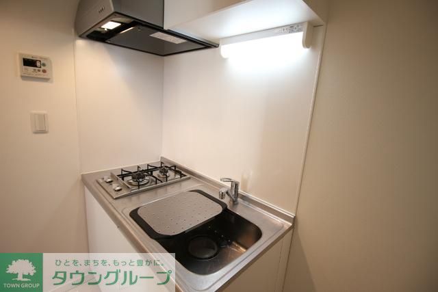 キッチン　お料理便利な２口システムキッチン