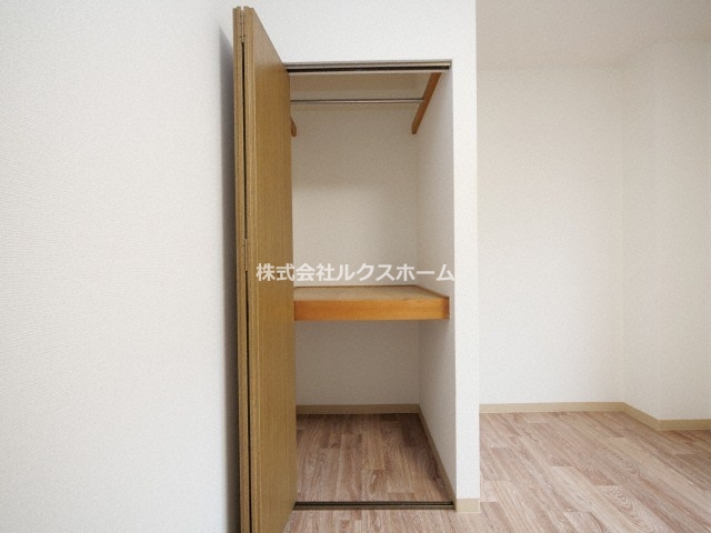 収納　大きなスペースがあり、収納には困りません