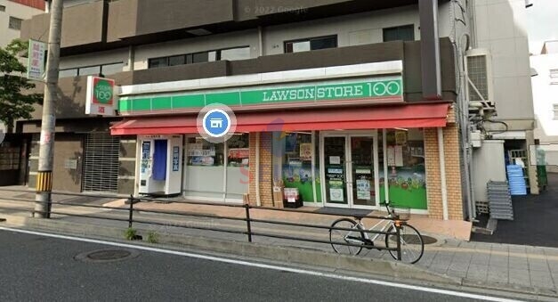コンビニ　ローソンストア100豊中服部南店（コンビニ）まで256m