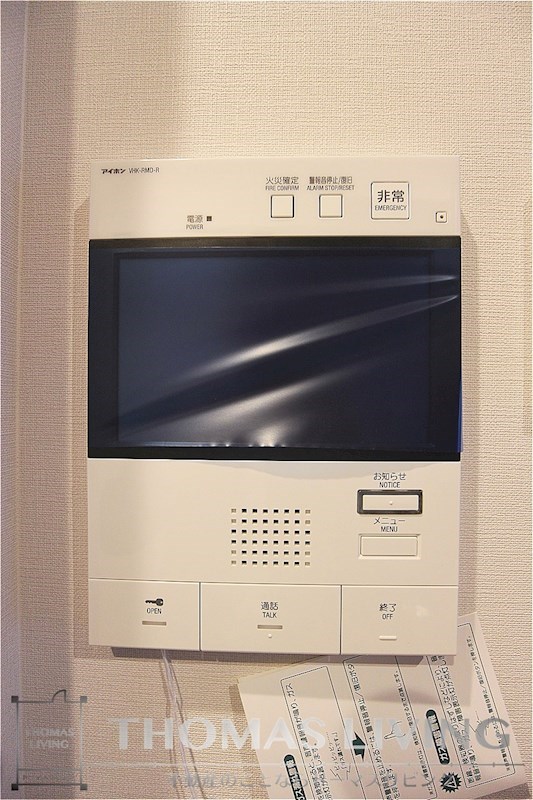 セキュリティ　モニタ付きインターホン