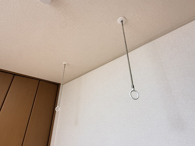 その他設備　室内物干し
