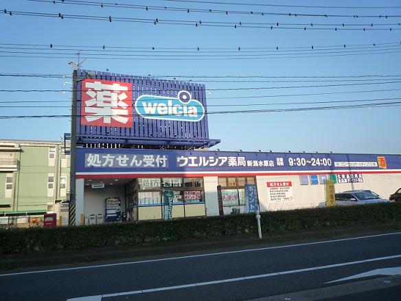 ドラックストア　ウエルシア薬局新潟水原店（ドラッグストア）まで1065m