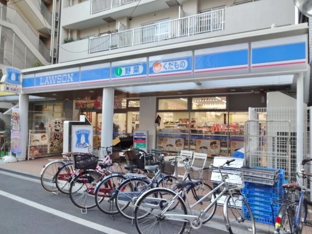 コンビニ　ローソン 荏原中延駅前店（コンビニ）まで322m