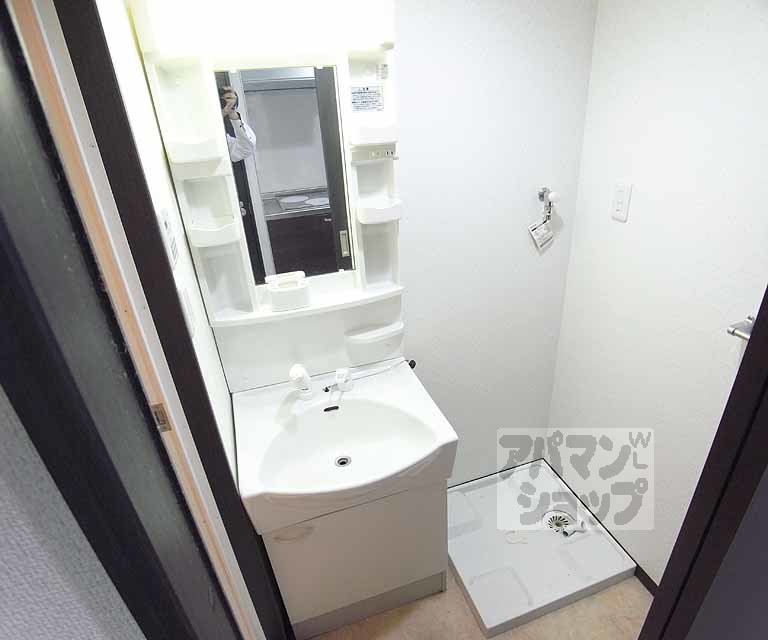 洗面設備　洗面脱衣場の写真です。