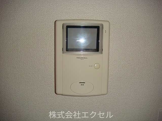 セキュリティ　安心のモニター付きです。