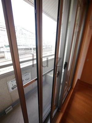 バルコニー　日当たり良好のベランダです。