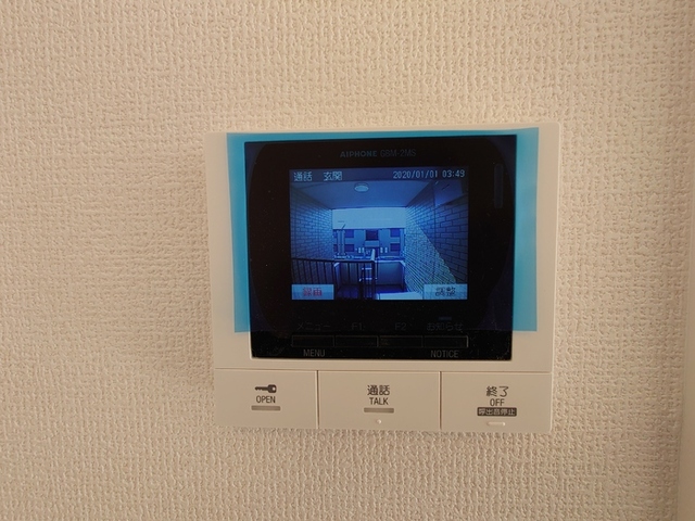 セキュリティ　Ｂ２０１　オートロック連動モニターホン