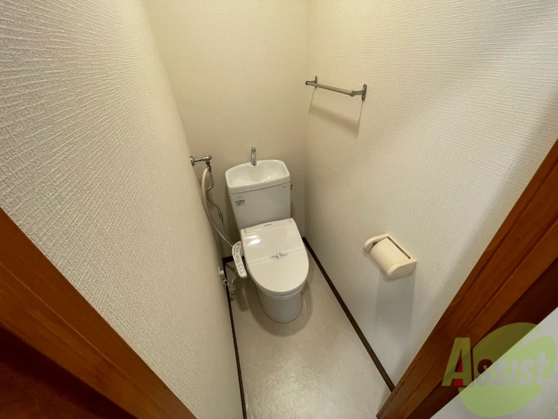 ＪＲ函館本線 手稲駅 徒歩5分 2階建 築34年のトイレ写真